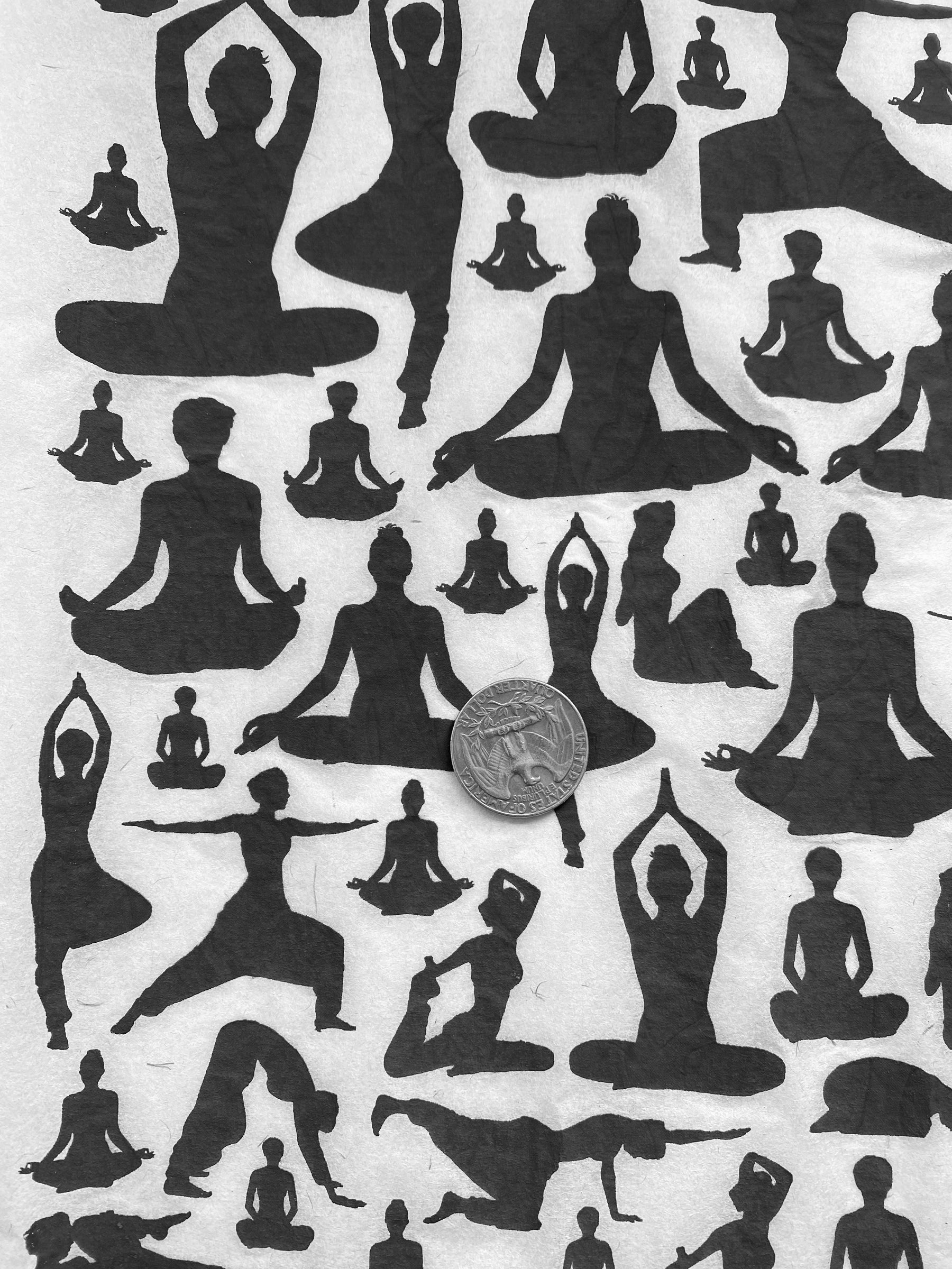 Yoga - Underglaze Transfer Sheet