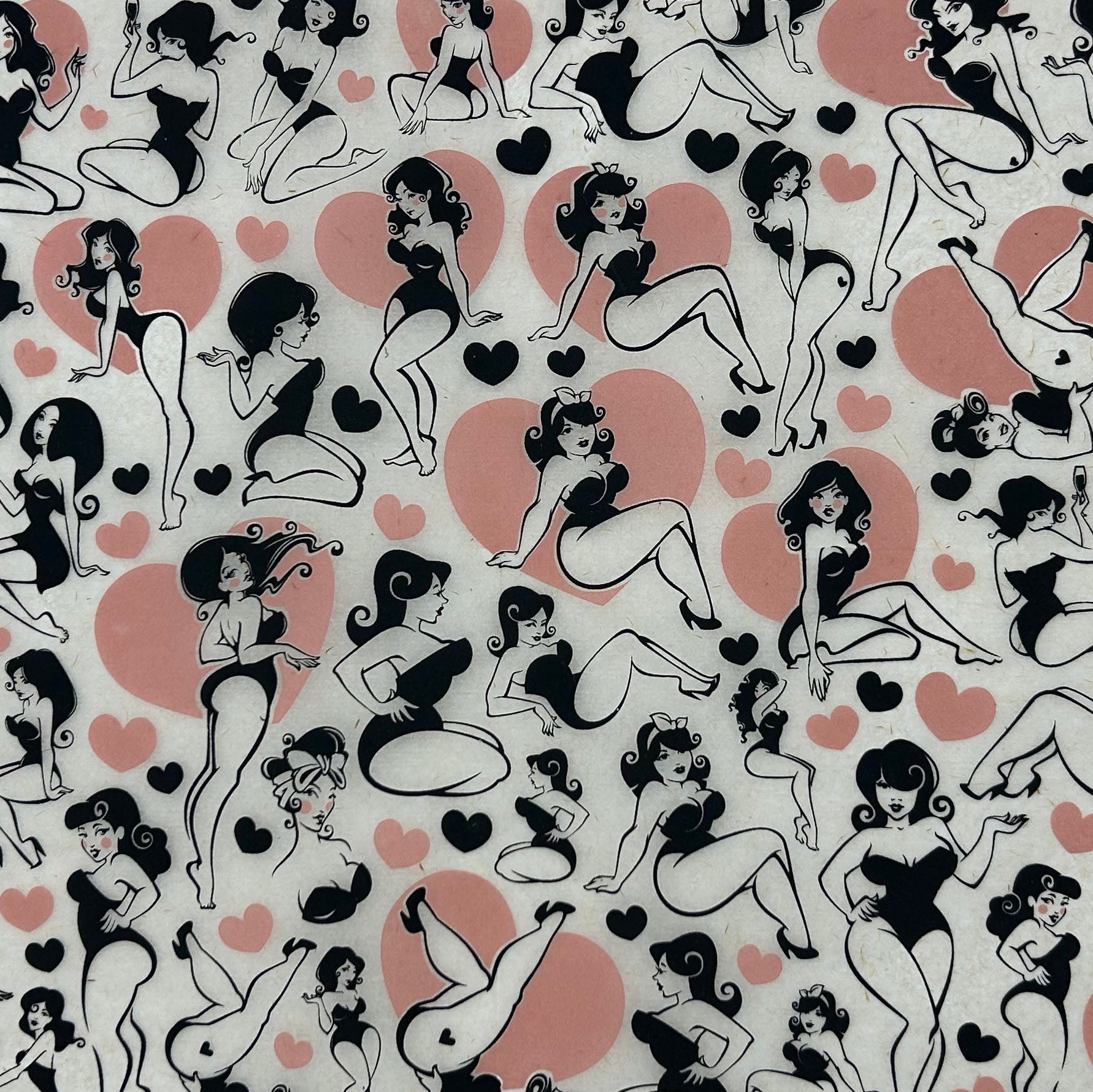 Pin Up - Underglaze Transfer Sheet