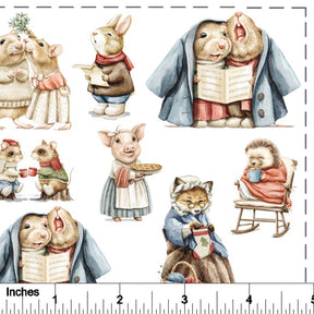 Cozy Christmas - Overglaze Decal Sheet