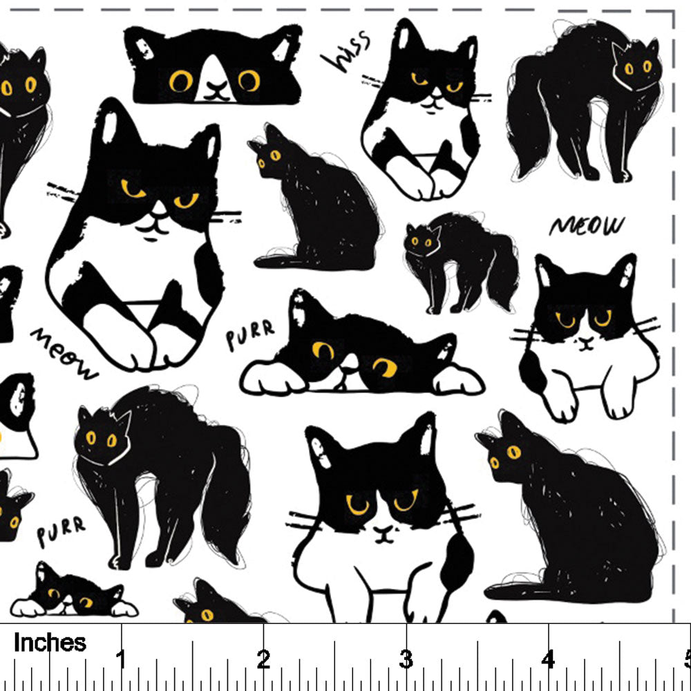 Hiss Hiss - Overglaze Decal Sheet