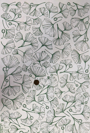 Ginkgo Berries - Underglaze Transfer Sheet