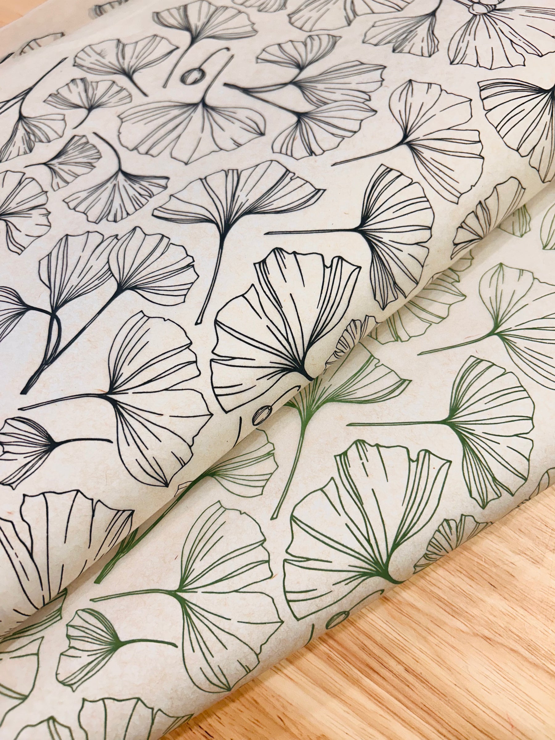 Ginkgo Berries - Underglaze Transfer Sheet