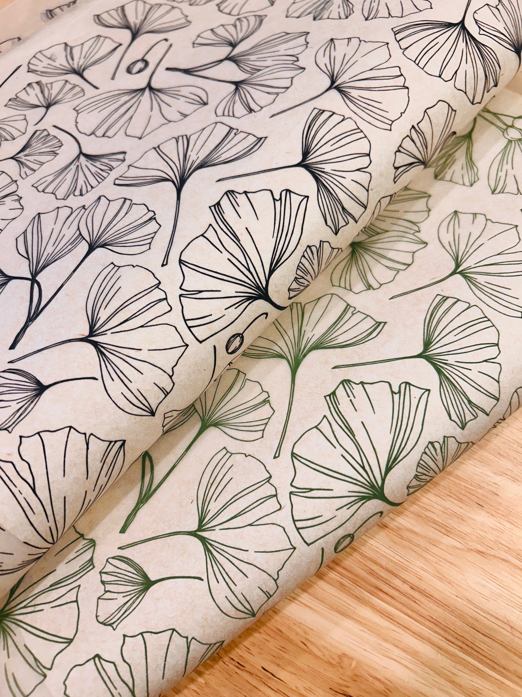 Ginkgo Berries - Underglaze Transfer Sheet