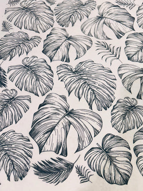 Rainforest Leaves - Underglaze Transfer Sheet