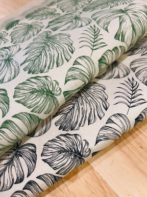 Rainforest Leaves - Underglaze Transfer Sheet