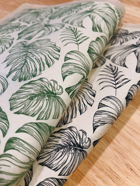 Rainforest Leaves - Underglaze Transfer Sheet