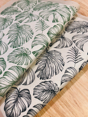 Rainforest Leaves - Underglaze Transfer Sheet