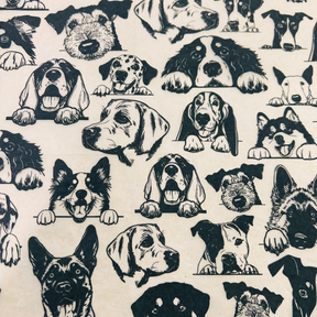 Zany Dogs - Large - Underglaze Transfer Sheet