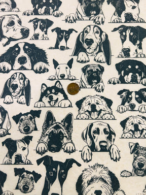 Zany Dogs - Large - Underglaze Transfer Sheet