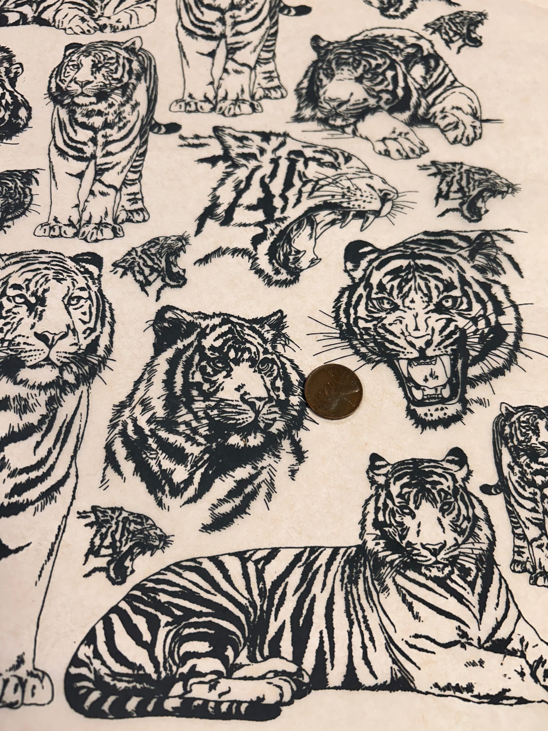 Richard Parker - Underglaze Transfer Sheet