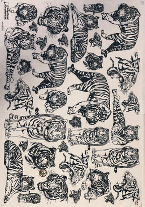 Richard Parker - Underglaze Transfer Sheet