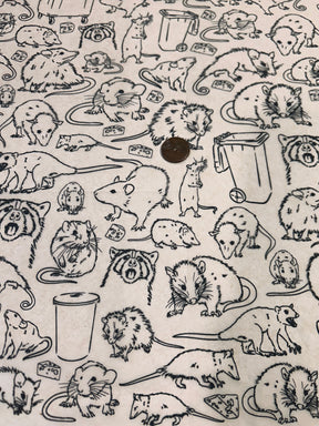 Garbage Critters - Underglaze Transfer Sheet