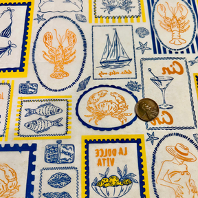 Italian Summer - Underglaze Transfer Sheet