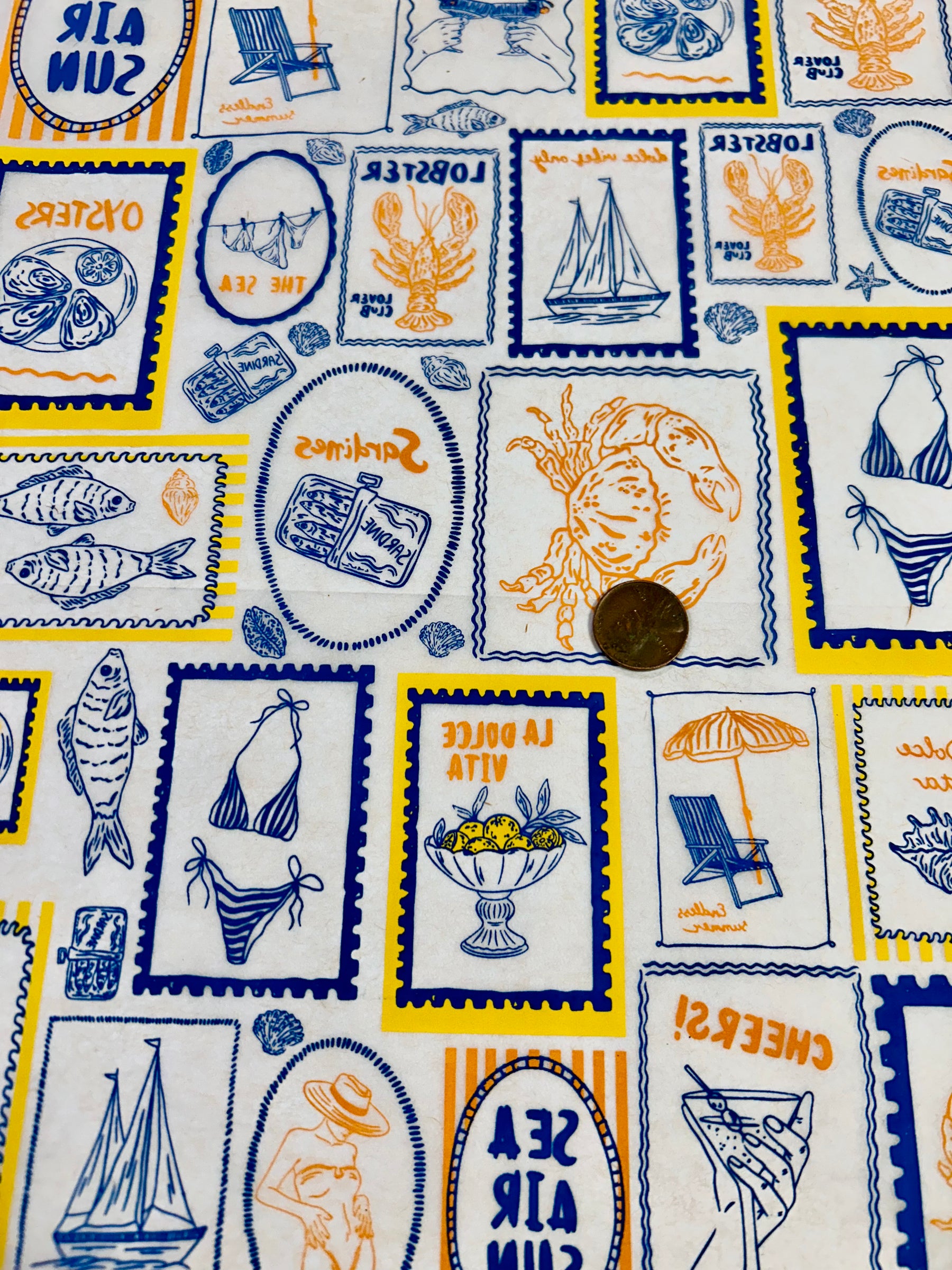 Italian Summer - Underglaze Transfer Sheet