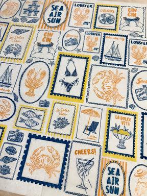 Italian Summer - Underglaze Transfer Sheet