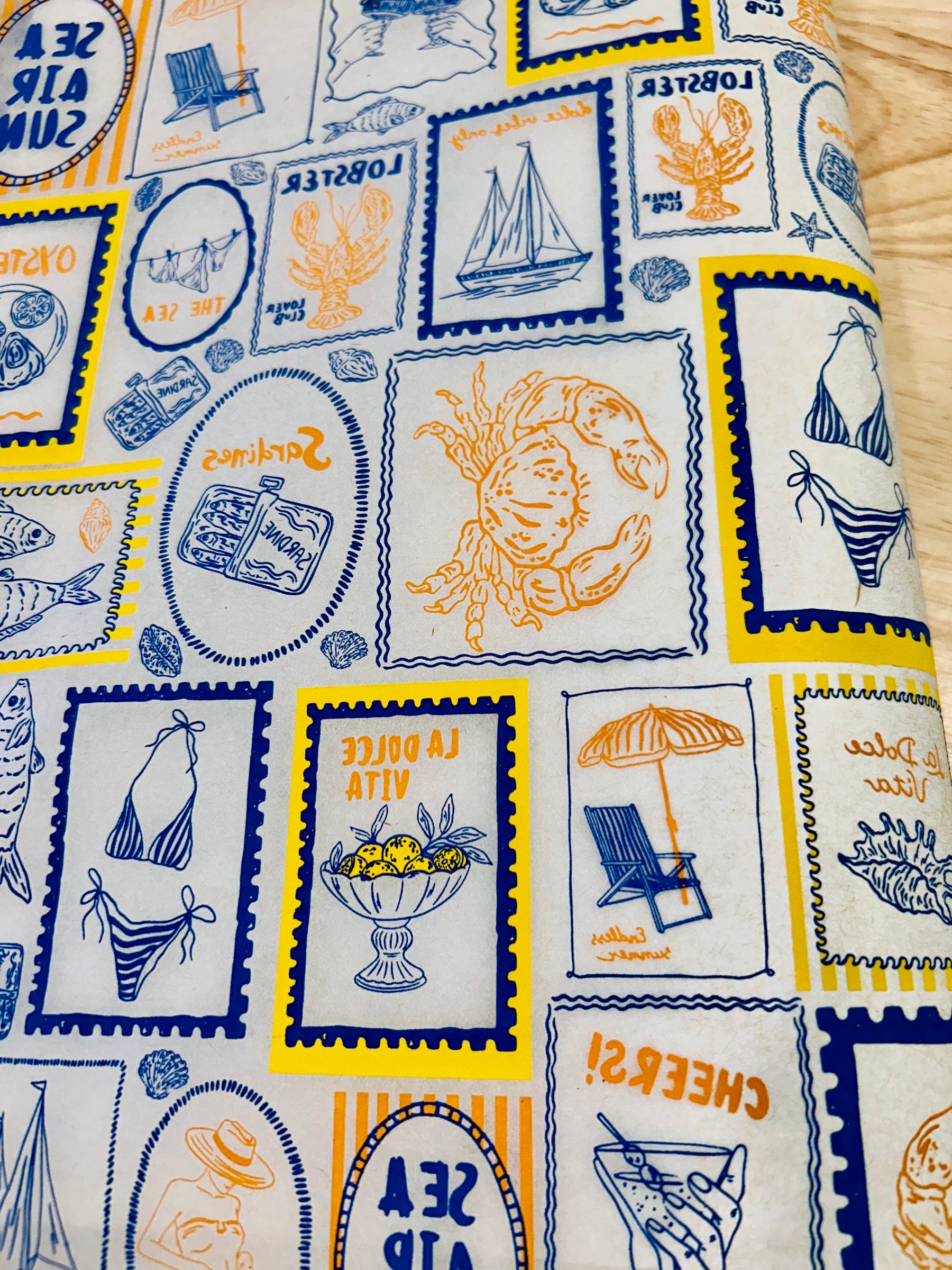 Italian Summer - Underglaze Transfer Sheet