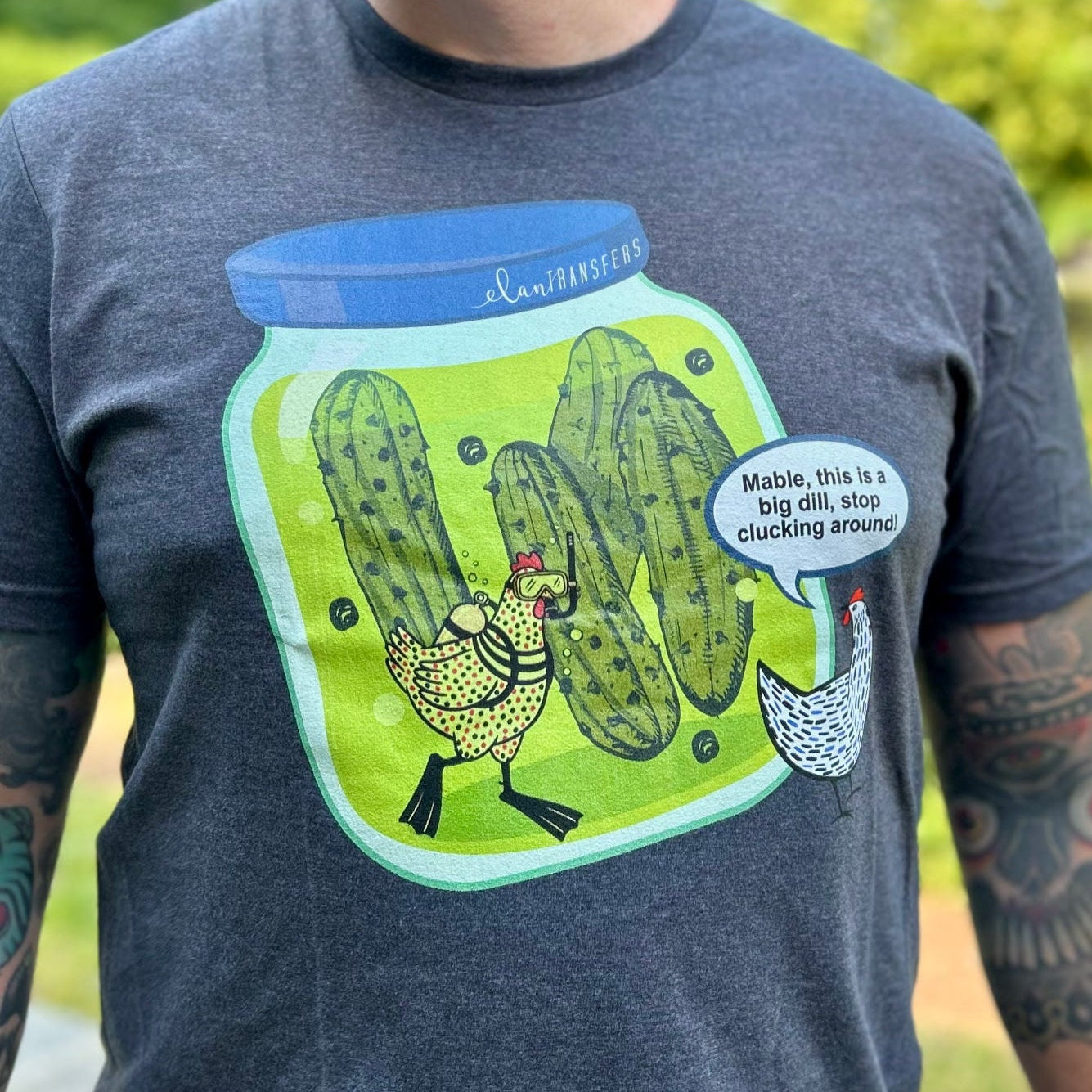 The "Big Dill" Scuba Unisex Premium Soft-Touch Tee