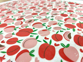 Peaches and Cream - Underglaze Transfer Sheet - Multi Colored