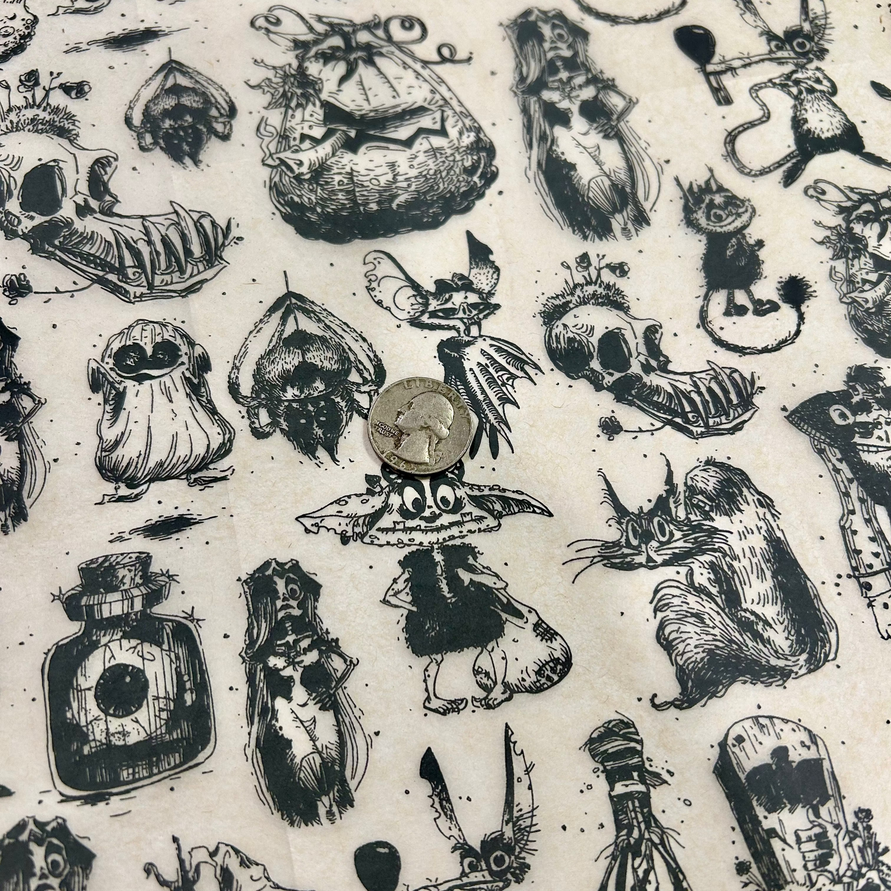 Monsters - Underglaze Transfer Sheet