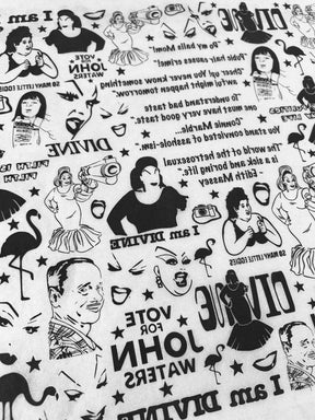 John Waters - Underglaze Transfer Sheet