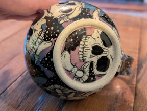 The Vault Collection: One-of-a-Kind Crystal Skull & Mushroom Mug #1