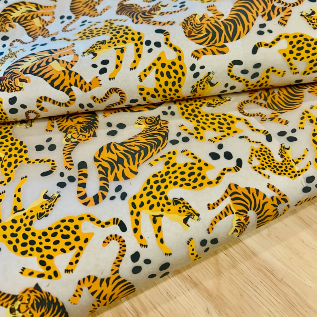 Jungle Tigers - Underglaze Transfer Sheet