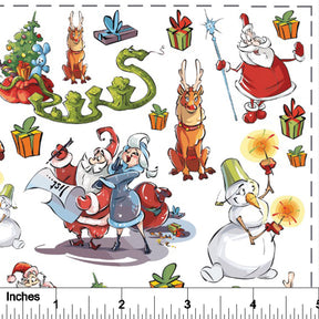 Snakes on a Sleigh - Overglaze Decal Sheet
