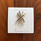 Wooden Tools Enamel Pin