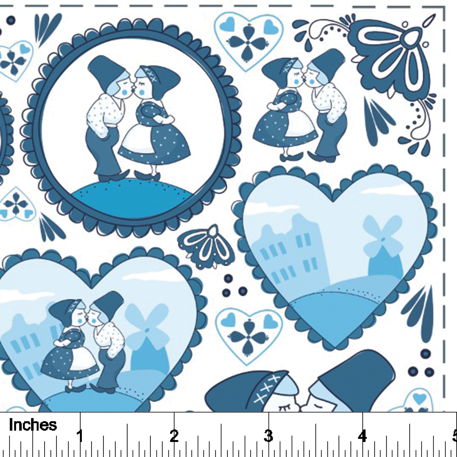 Dutch Boy and Girl - Overglaze Decal Sheet