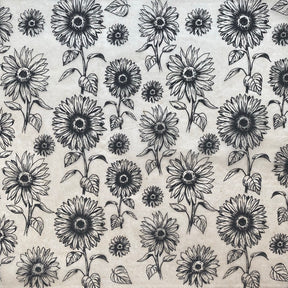 Sunflowers - Underglaze Transfer Sheet - You Choose Color