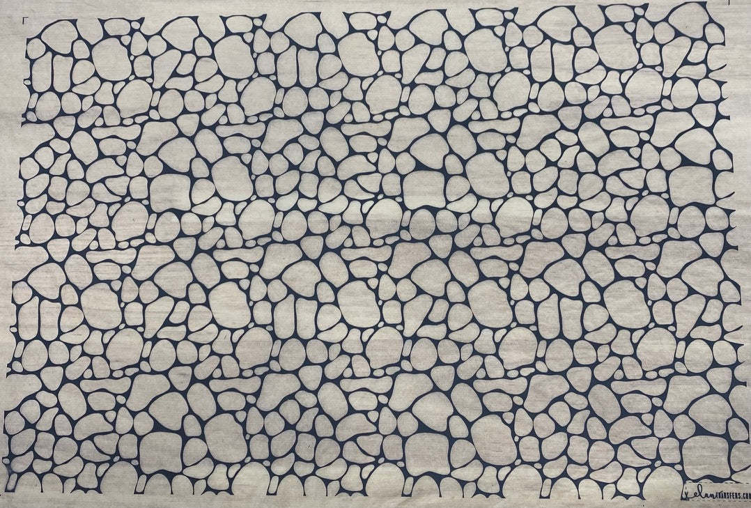 Mosaic - Underglaze Transfer Sheet - You Choose Color