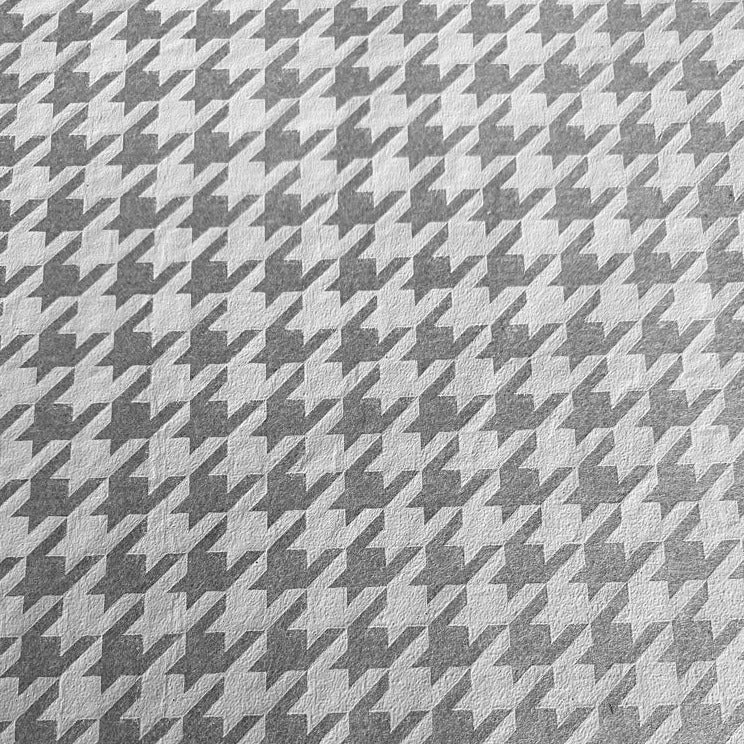 Houndstooth - Underglaze Transfer Sheet - You Choose Color