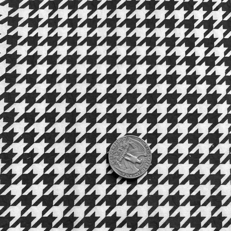 Houndstooth - Underglaze Transfer Sheet - You Choose Color