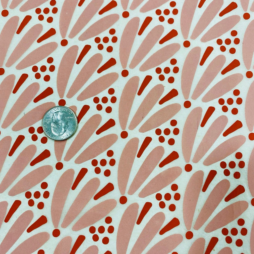 Petals - Underglaze Transfer Sheet - You Choose Color