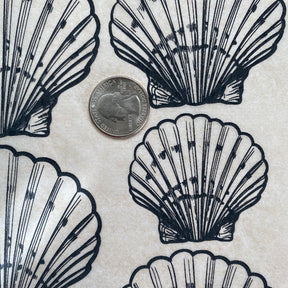 Shells Scallop - Underglaze Transfer Sheet - You Choose Color