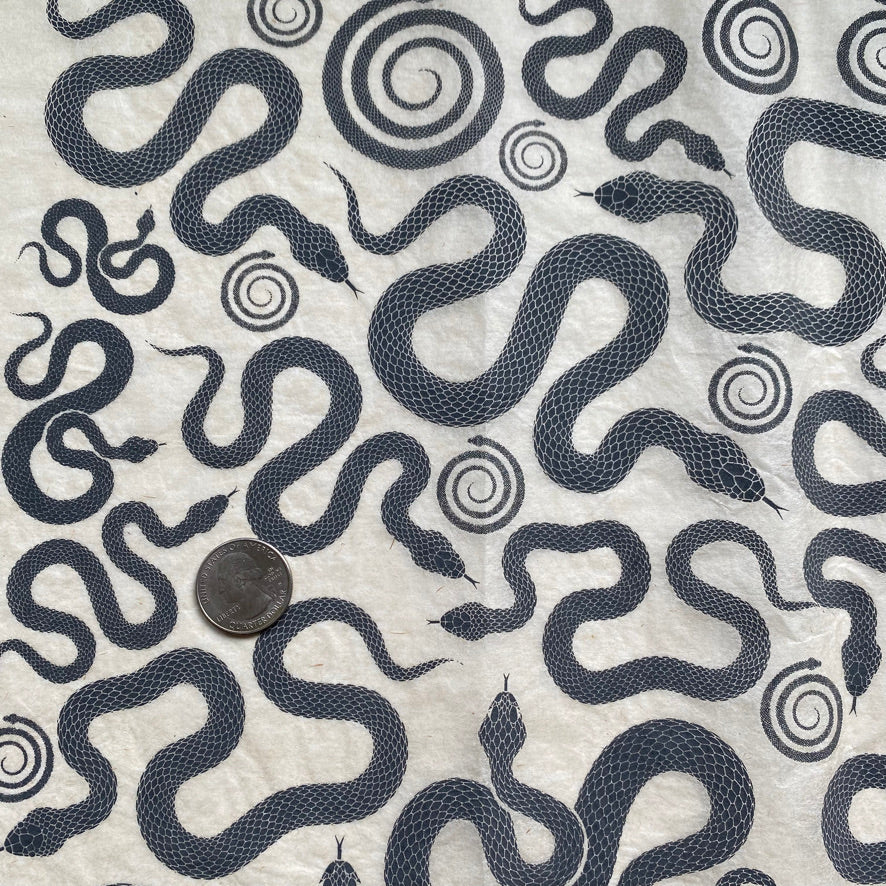 Snakes - Underglaze Transfer Sheet - You Choose Color