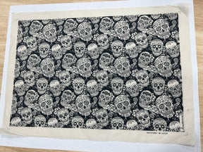 Sugar Skulls - Underglaze Transfer Sheet - Black