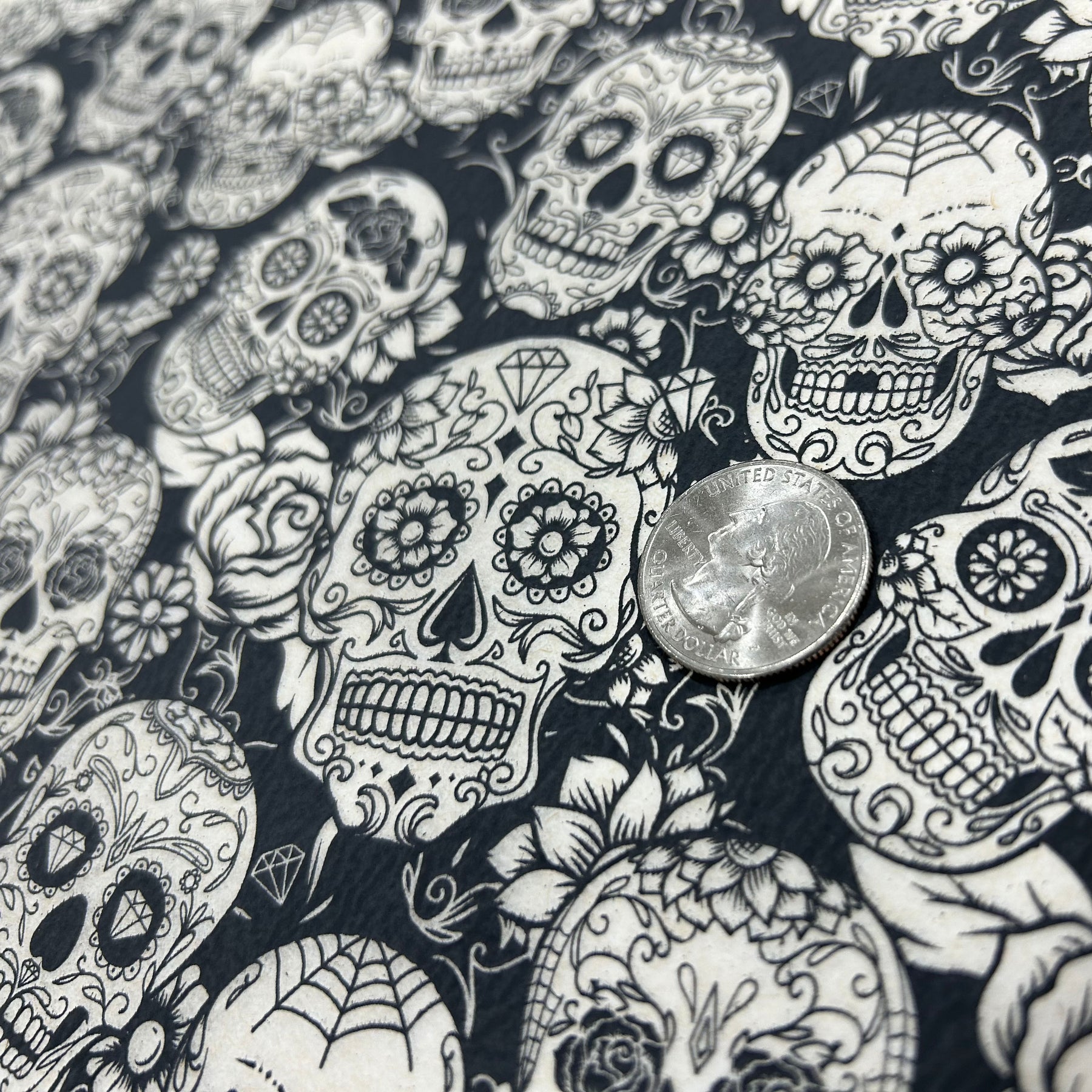 Sugar Skulls - Underglaze Transfer Sheet - Black