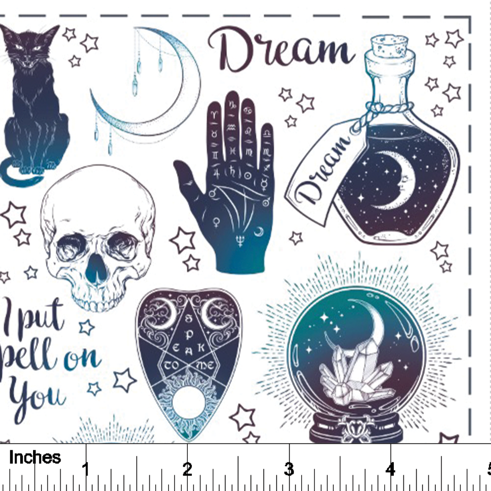 I Put A Spell On You - Overglaze Decal Sheet