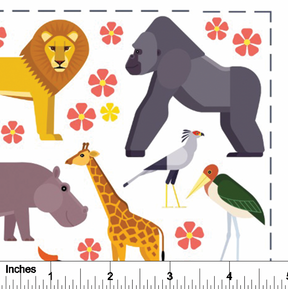 Safari Giraffe - Overglaze Decal Sheet