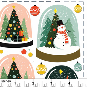 Snow Globes - Overglaze Decal Sheet