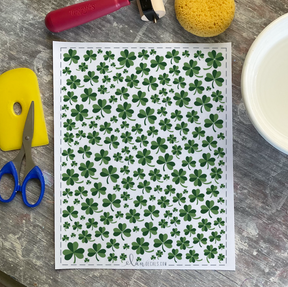 Shamrocks - Overglaze Decal Sheet