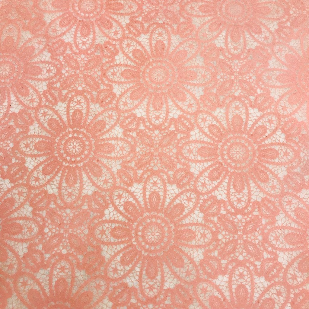 Lace - Underglaze Transfer Sheet - You Choose Color