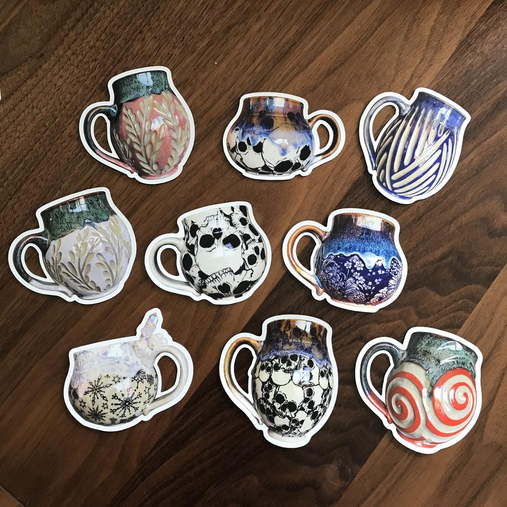 Mug Magnets (one each of 9)