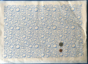 Bubbles - Underglaze Transfer Sheet - You Choose Color