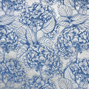 Hydrangea - Underglaze Transfer Sheet - You Choose Color