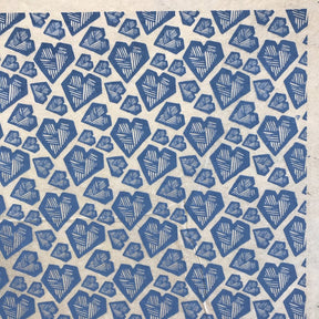 Hearts - Underglaze Transfer Sheet - You Choose Color