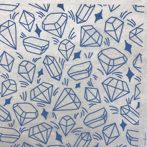 Crystals - Underglaze Transfer Sheet - You Choose Color