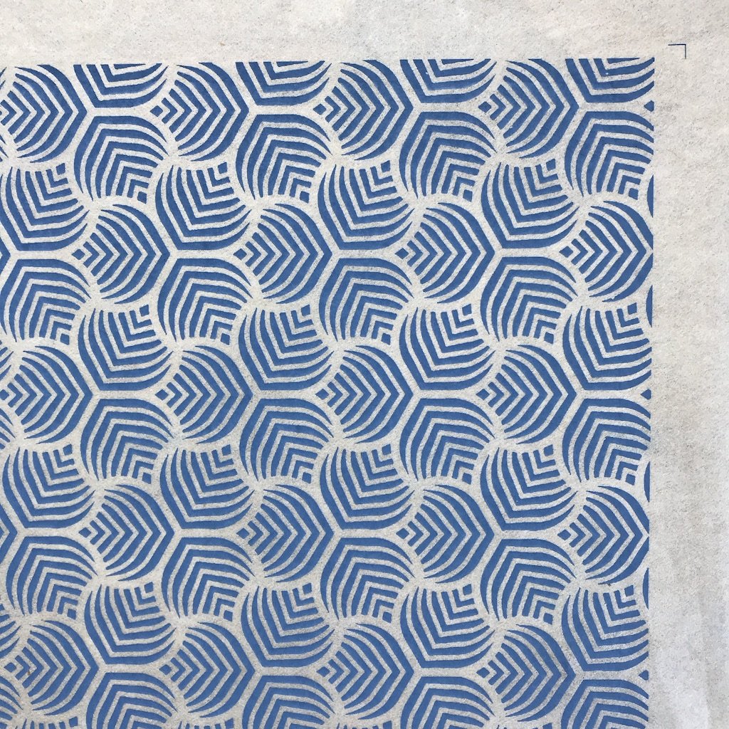 Sound Waves - Underglaze Transfer Sheet - You Choose Color