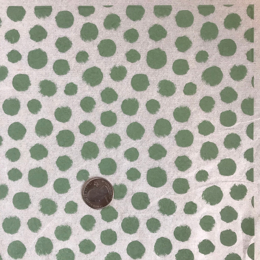 Polka Dots - Underglaze Transfer Sheet - You Choose Color